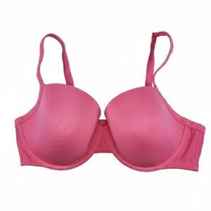 Cacique Intimates Pink Lightly Lined Full Coverage Bra 44DD